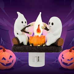 Halloween Ghost Campfire Nightlight