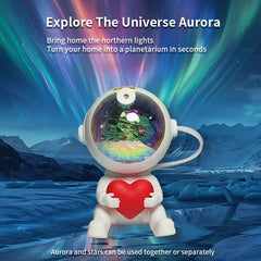 Astronaut Aurora Star Projector