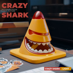 Crazy Shark Tap Light