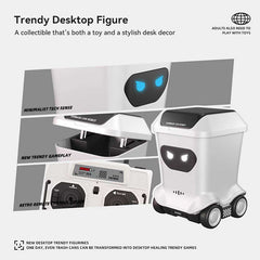 Mini Remote-Control Trash Can