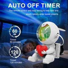 Astronaut Aurora Star Projector