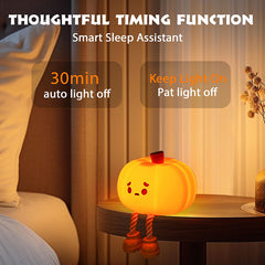 Halloween Cute Pumpkin Night Light