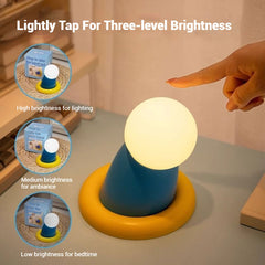 Cute Round Hand Night Light
