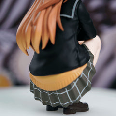 Cute Squat-Posed Anime Girl Figure