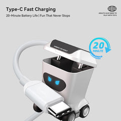 Mini Remote-Control Trash Can