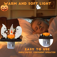 Halloween Ghost Campfire Nightlight