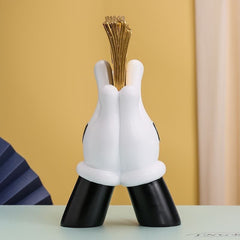 Playful Double Hands Money Holder