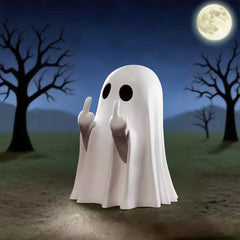 Spooky Halloween Ghost Figurine