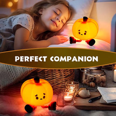 Halloween Cute Pumpkin Night Light
