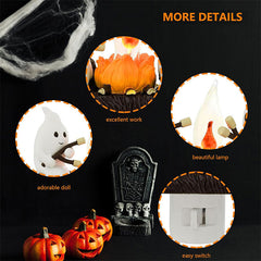 Halloween Ghost Campfire Nightlight