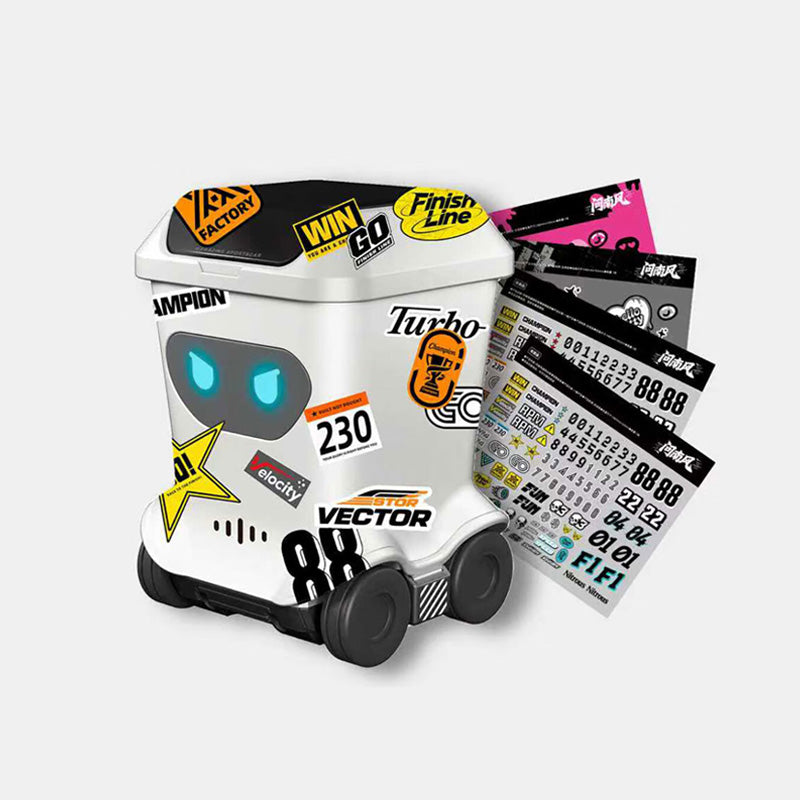 Mini Remote-Control Trash Can