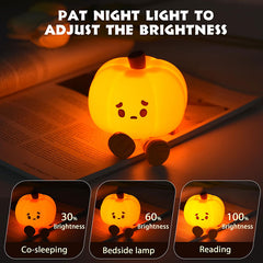 Halloween Cute Pumpkin Night Light