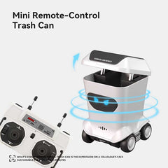 Mini Remote-Control Trash Can