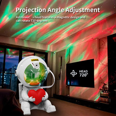 Astronaut Aurora Star Projector